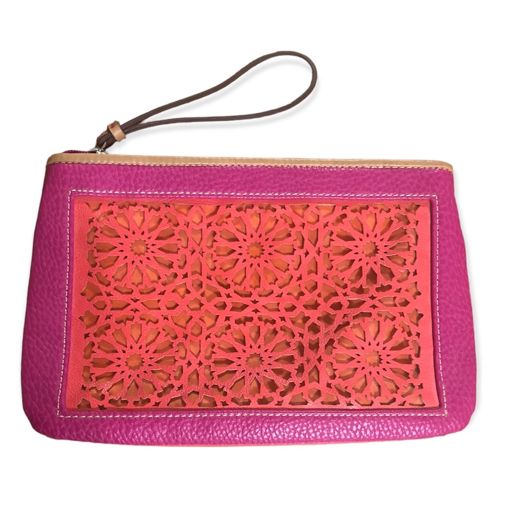 LOFT Zippered Wristlet Live Love Loft
